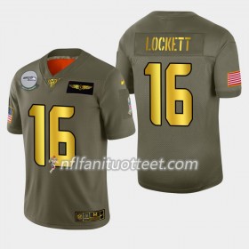 Miesten Seattle Seahawks NFL Pelipaita Tyler Lockett 16 Nike 2019 Salute to Service 100th